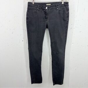 Burberry Brit Women’s size 32 Kensington Washed Black Skinny Leg Stretch Jeans